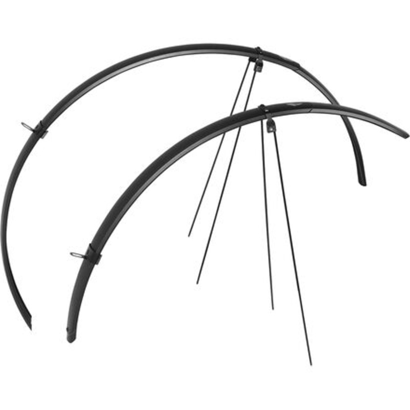 DRY-TECH Fender Set|Black|35mm|52mm