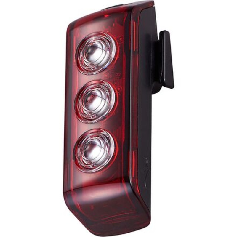 Flux 250R Tail Light|Black/Red|One Size
