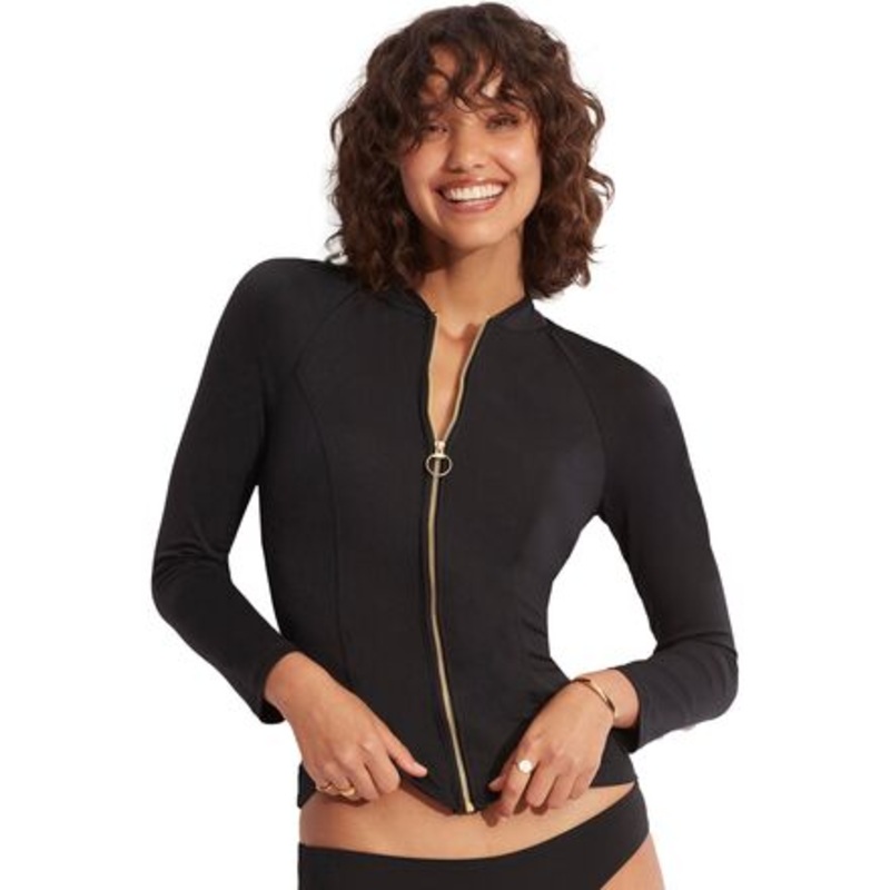 Seafolly Collective Long Sleeve Sunvest Top – Women&apos;s