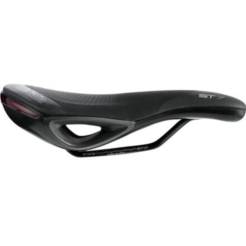 ST 7 Superflow Saddle|Black, FeC Alloy|None