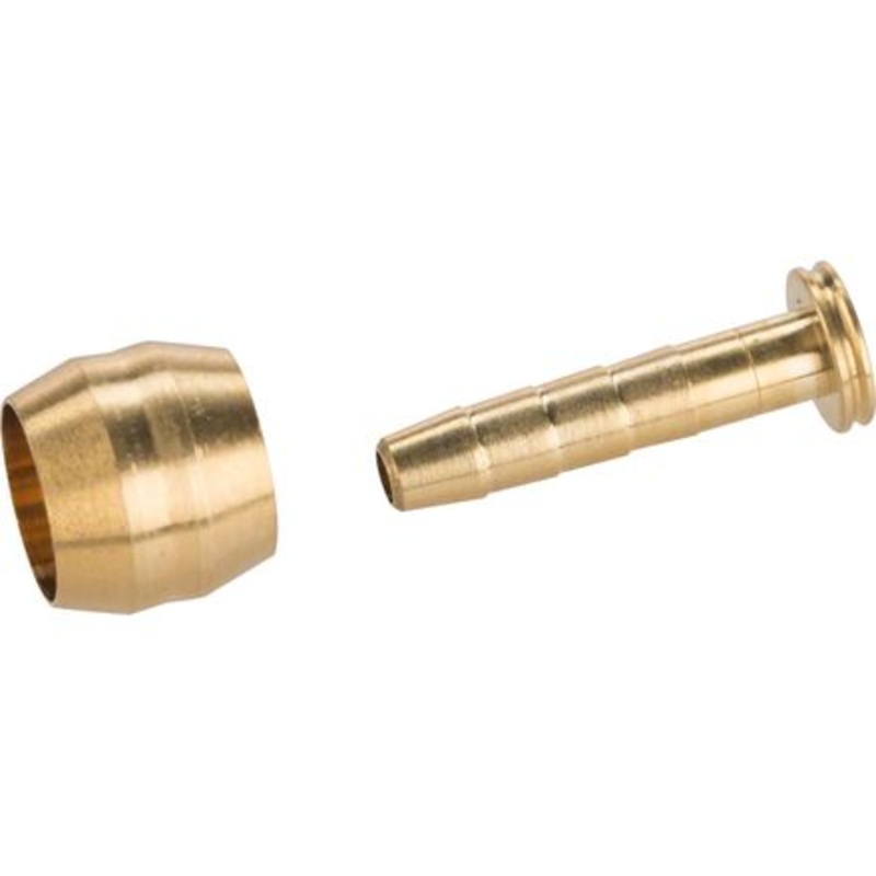Brake Hose Olive & Barb|Brass|Stainless