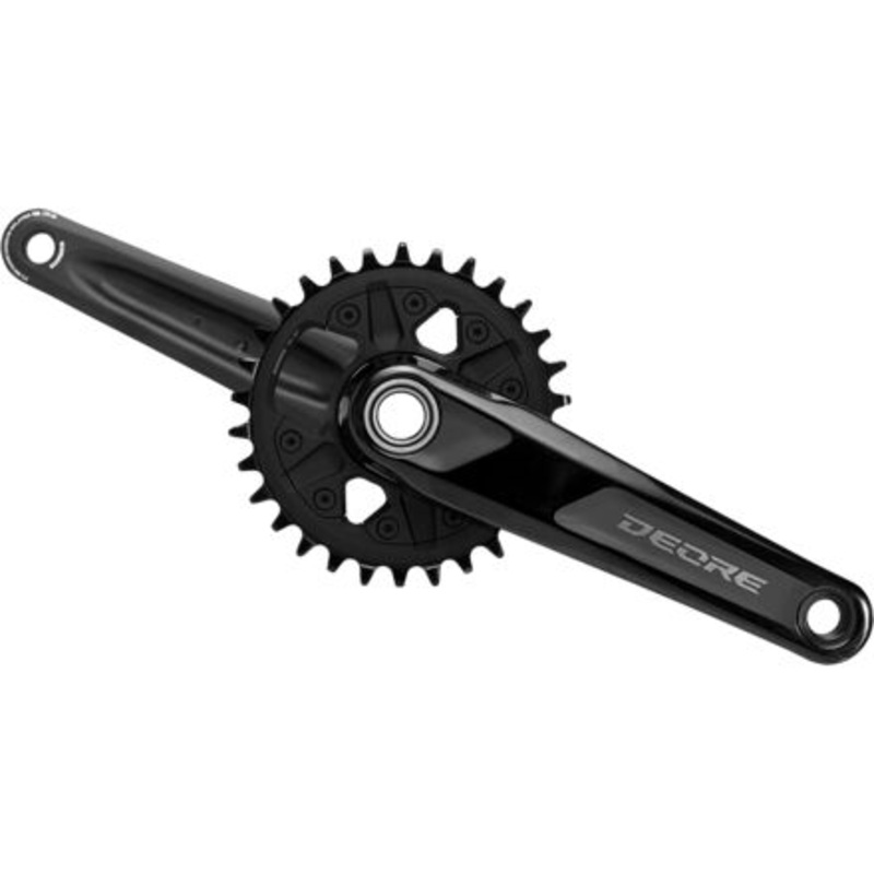 Deore 12 FC-M6120 Crankset|Black|175mm, 30t|170mm, 32t|170mm, 30t|175mm, 32t