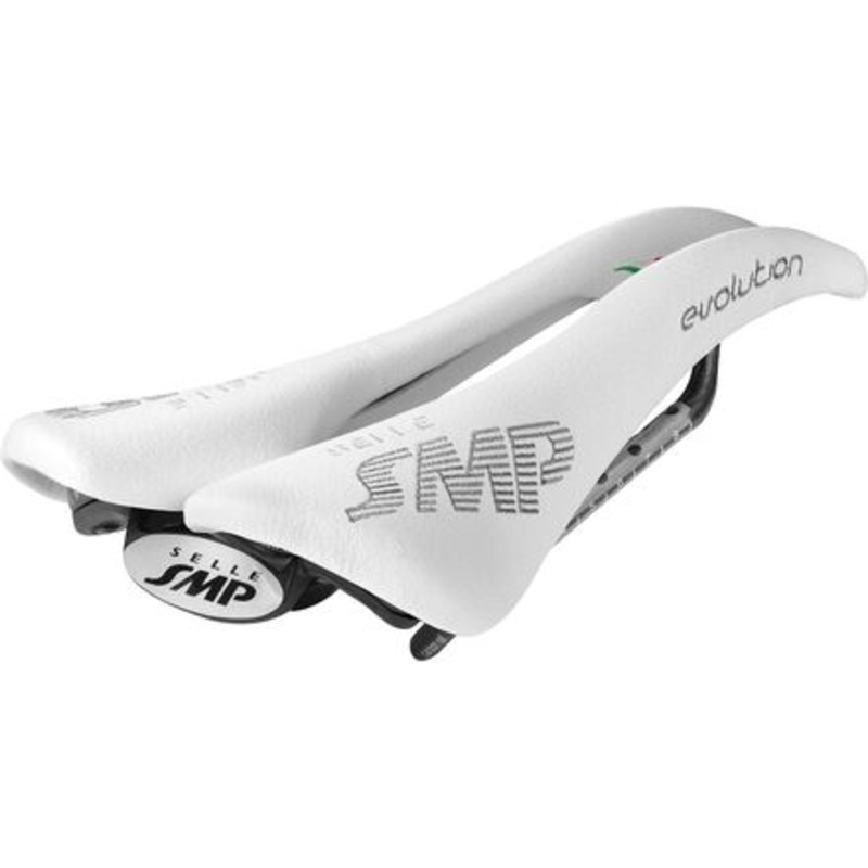 Evolution Carbon Rail Saddle|White|129mm