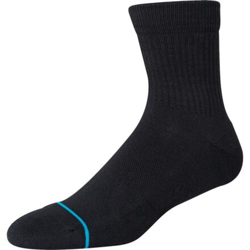 Icon Quarter Sock|Black|Dark Brown|Ice Blue|Orange|Pink|White|L|S|M
