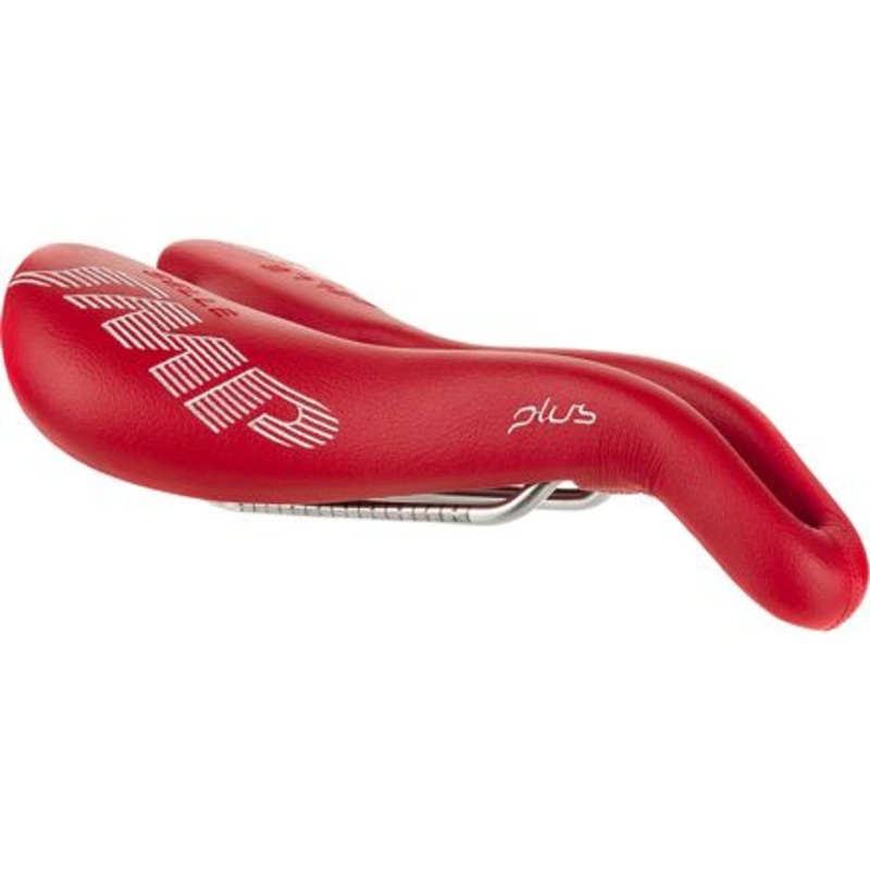 Plus Saddle|Red|White|Yellow Fluo|Vintage Brown|159mm