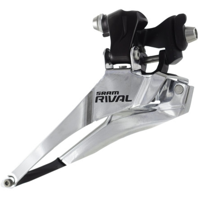 Rival 22 Front Derailleur|Gray|Braze-On