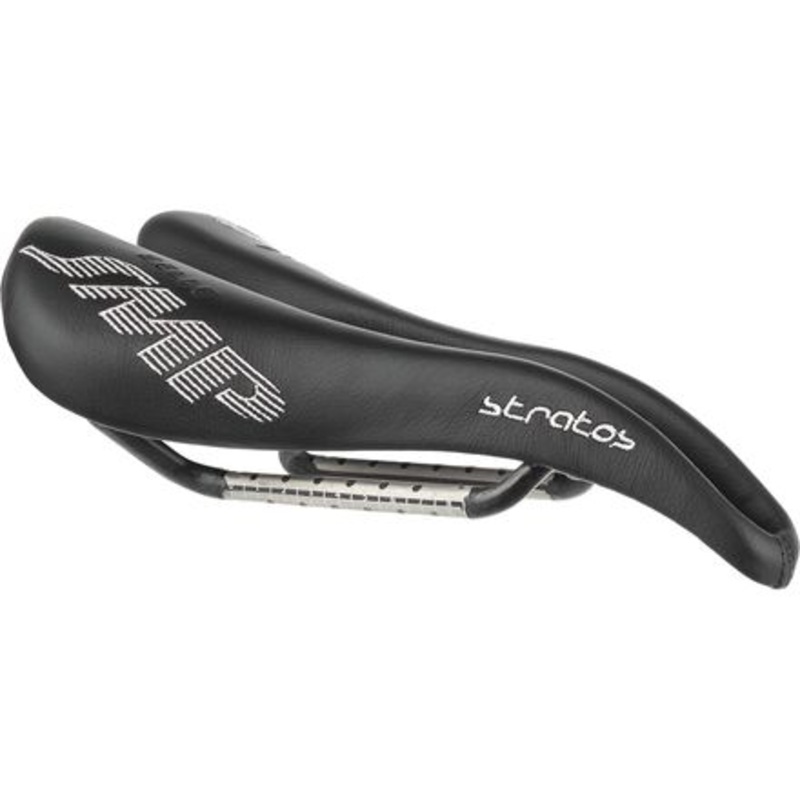 Stratos Carbon Rail Saddle|Black|131mm