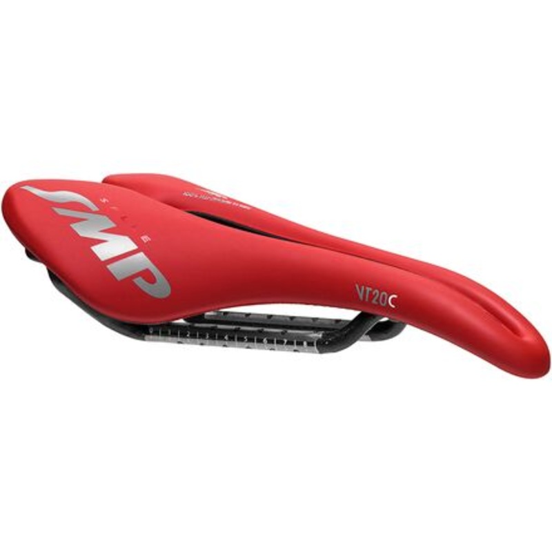 VT20 C Carbon Saddle|Red|White|144mm
