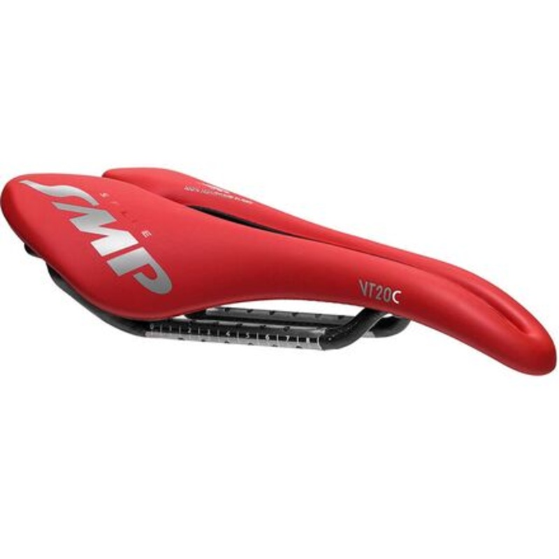 VT20 Carbon Saddle|Red|White|142mm