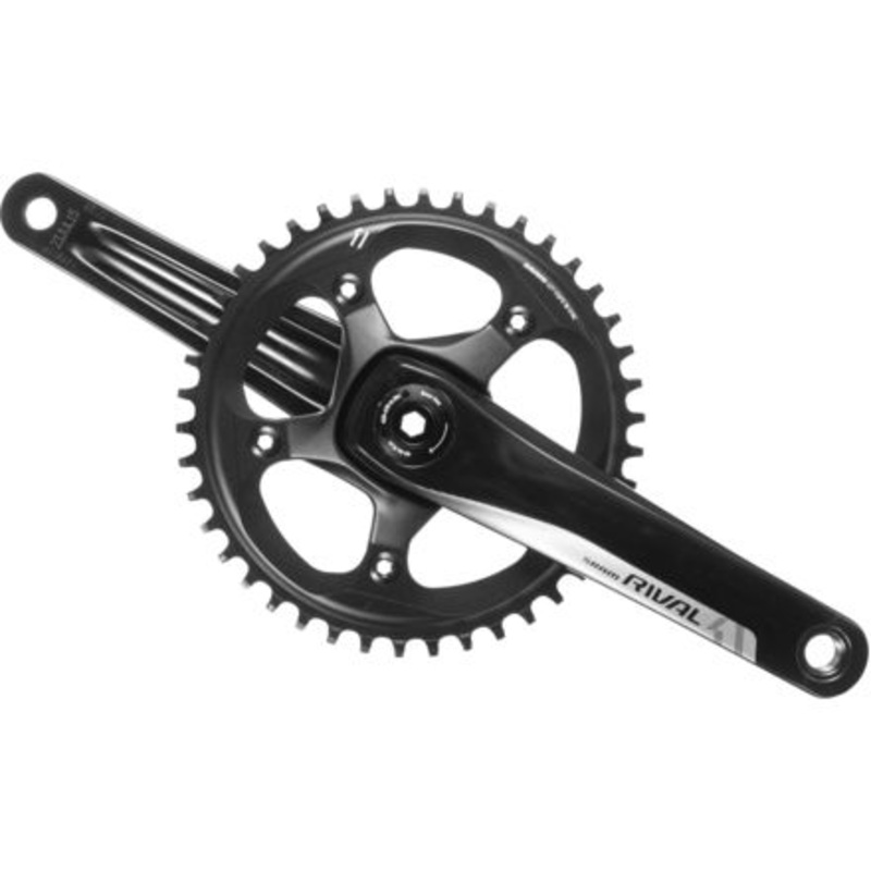Rival 1 BB30 Crankset|Black|172.5mm, 42t|170mm, 42t|175mm, 42t