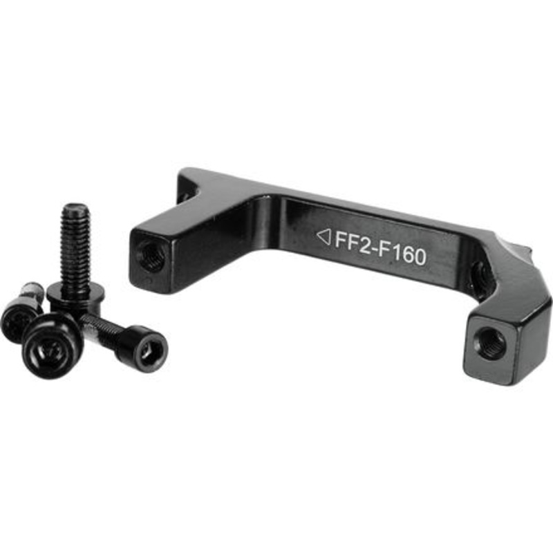 Flat Mount Disc Brake Adapter|Front, Post To Flat|Front, Flat To Flat|Rear, Flat To Flat||160mm
