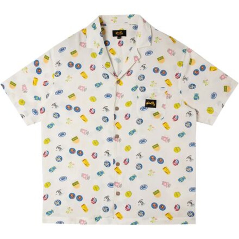 Tour Shirt – Men&apos;s|Fruits Aop|Multi Stripe|L|XL|S|M