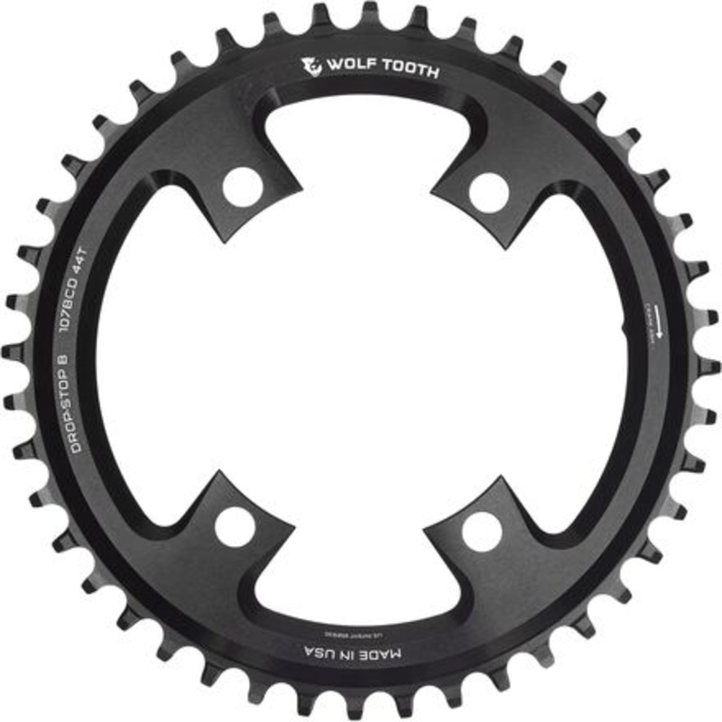107 BCD SRAM Chainring|Black|40t|42t|44t
