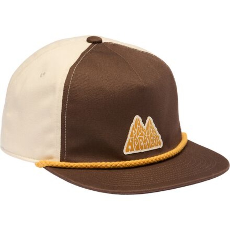 Canvas 5 Panel Hat|Carob|Stealth Grey|One Size