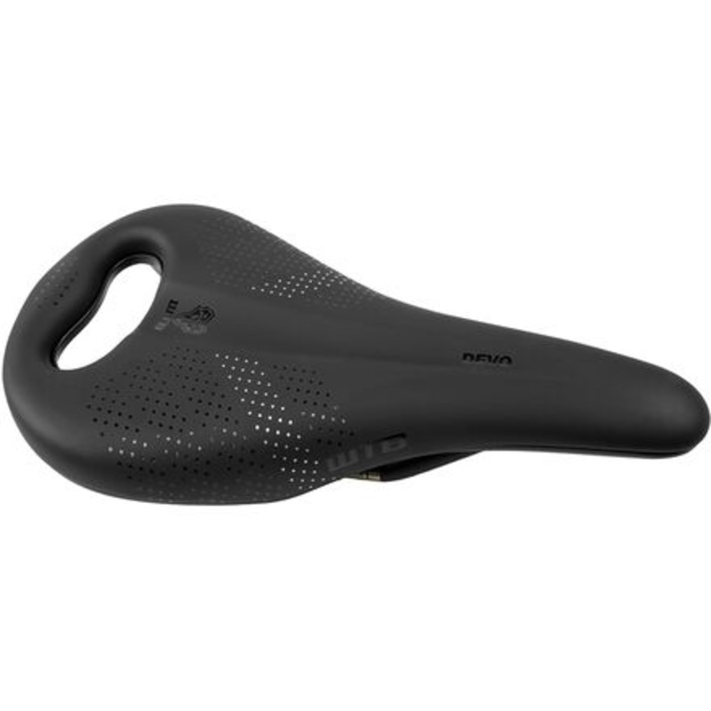 Devo Pickup Stainless Saddle|Black/Black|Medium
