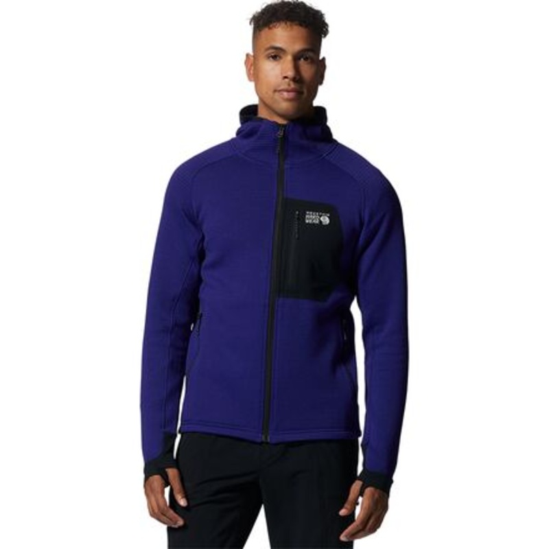 Polartec Power Grid Full-Zip Hoodie – Men&apos;s