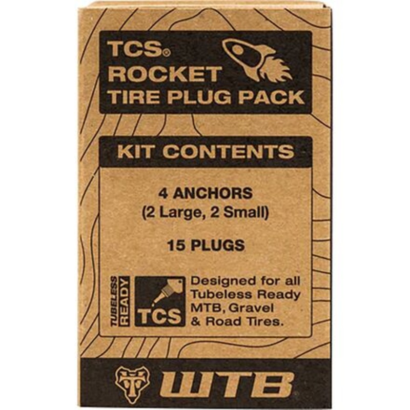Rocket Tire Plug Kit|Black|One Size