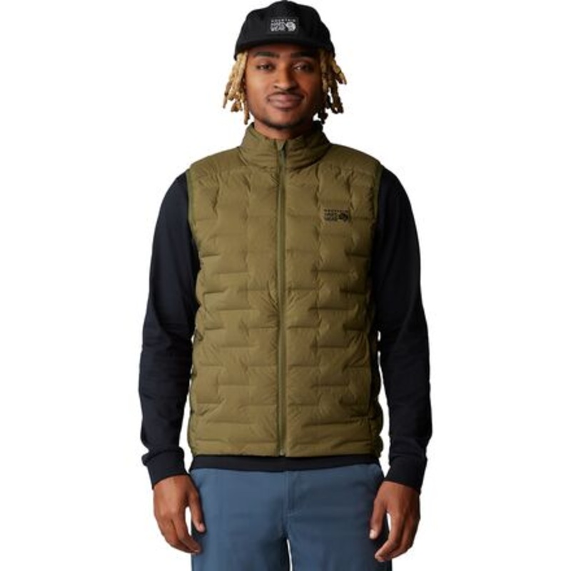 Stretchdown Vest – Men&apos;s|Combat Green|Dark Caspian|Black|XL|S|XXL|M|L