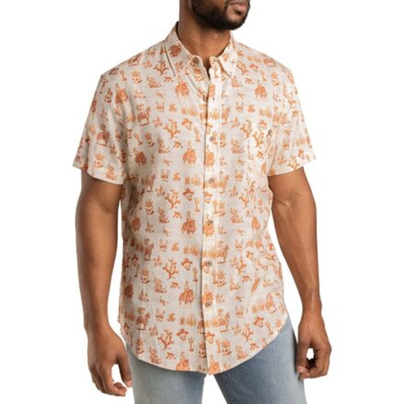 City Slicker Button Up Short-Sleeve Shirt – Men&apos;s