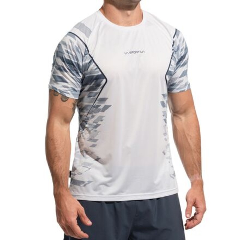 Pacer T-Shirt – Men&apos;s|Chalk/Night Sky|Redwood/Mountain Red|L|XL|S|M