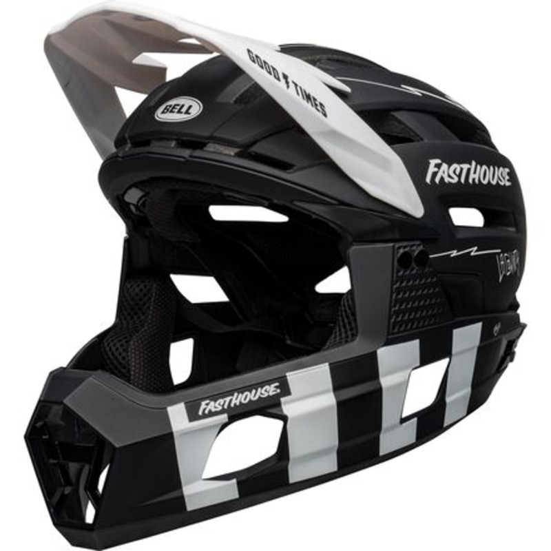 Super Air R Mips Helmet|Matte Black/White Fasthouse|Matte/Gloss Black/Camo|Matte/Gloss Green/Infrared|Matte/Gloss Red/Gray|Matte/Gloss Black|Matte/Gloss Blues|Matte/Gloss Grays|Matte Turquoise/Black|L|S|M