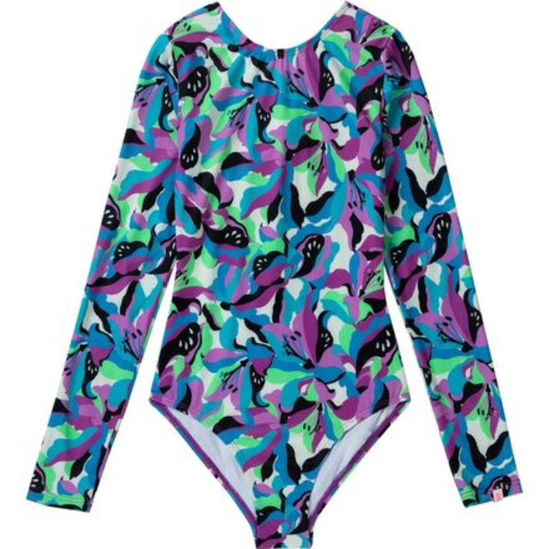 Twist Back Paddle One-Piece Swim Suit – Girls&apos;
