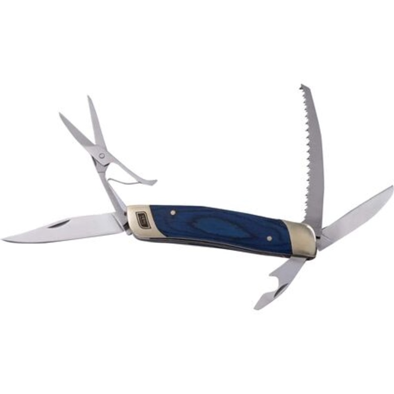 Multi Tool Pocket Knife|Blue|Red|One Size