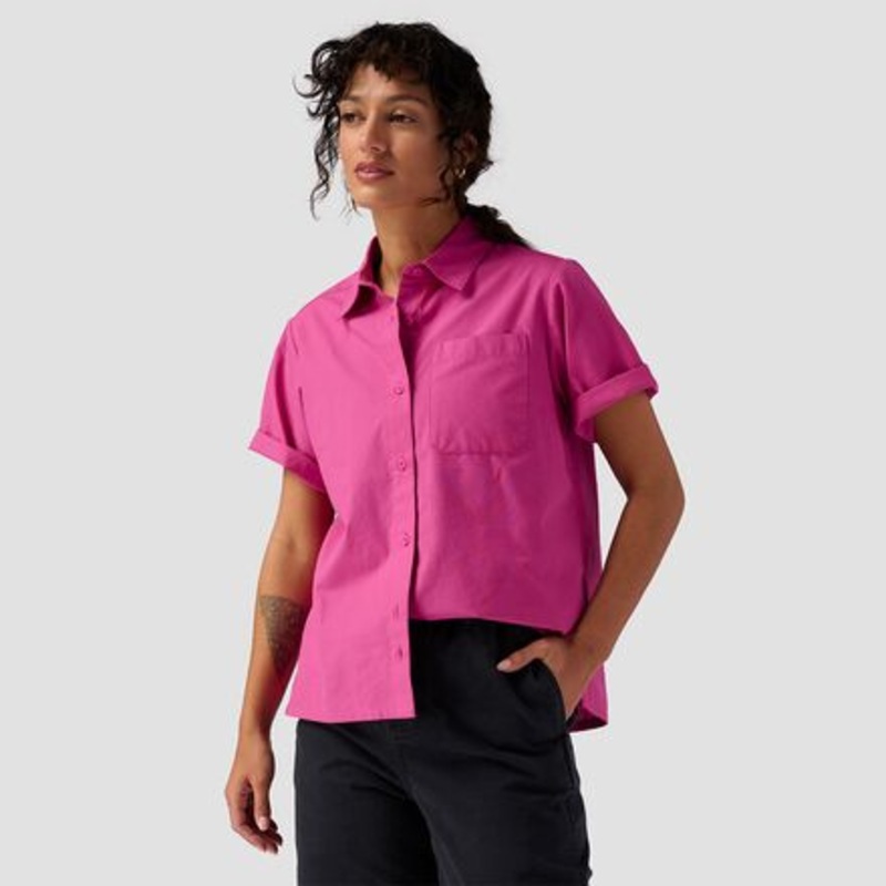 Cotton Button-Up – Women&apos;s