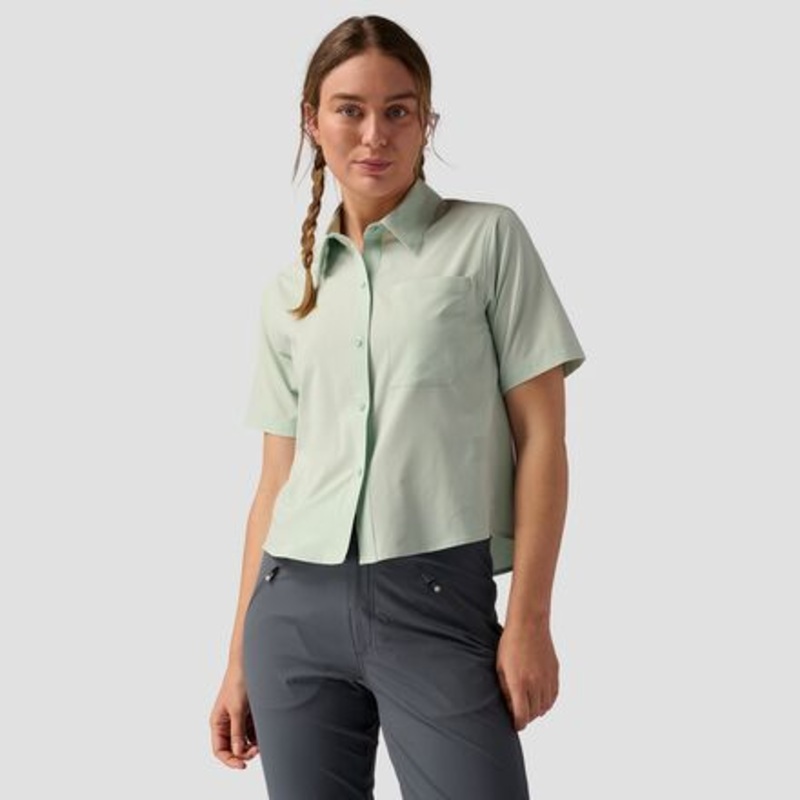 Slickrock Short-Sleeve Button-Up Jersey – Women&apos;s