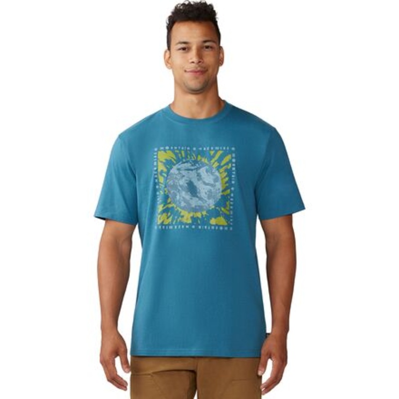 Tie Dye Earth Short-Sleeve T-Shirt – Men&apos;s