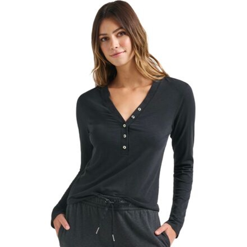 Cloud Henley Long-Sleeve Shirt – Women&apos;s
