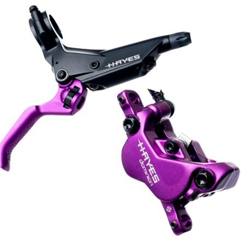 Dominion A4 Disc Brake|Purple/Black|Black/Bronze||Right/Rear