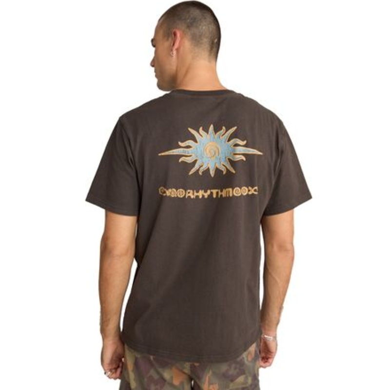 Flame Printed Vintage Short-Sleeve T-Shirt – Men&apos;s