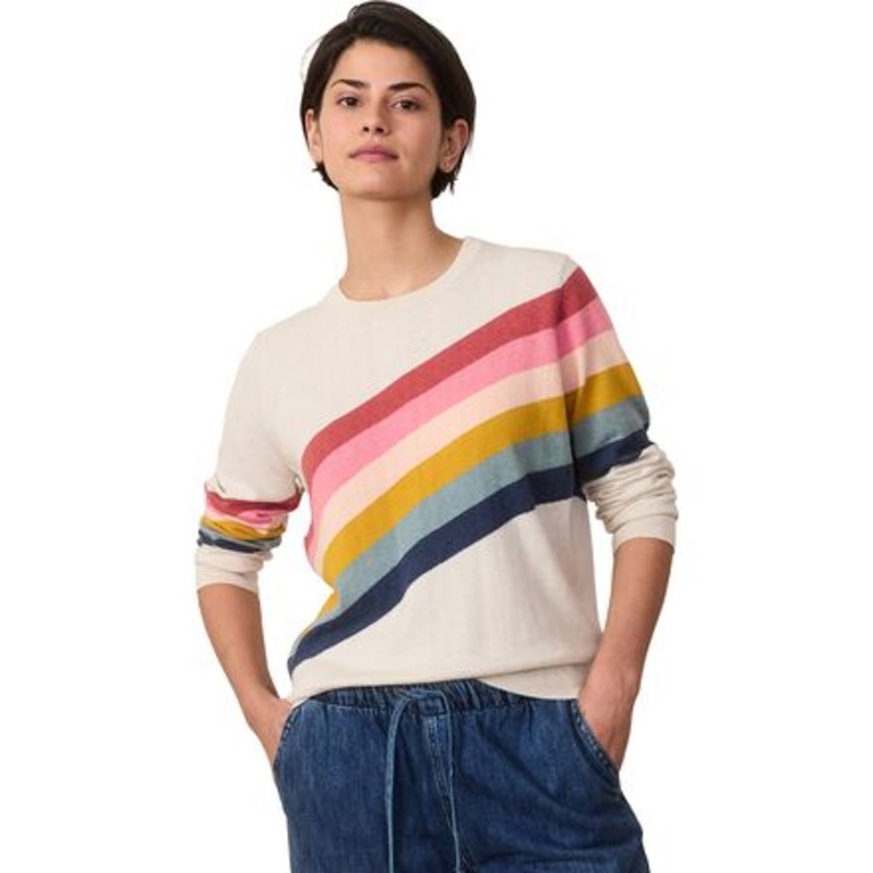 Icon Rainbow Swoosh Sweater – Women&apos;s