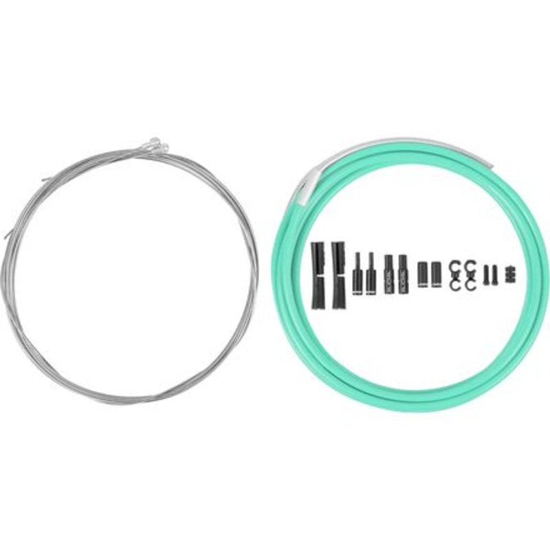 Road Pro Brake Cable Kit|Bianchi Celeste|Black|Stealth Black|White|Ice Gray|Red|Organic Green|Orange|Shimano/SRAM