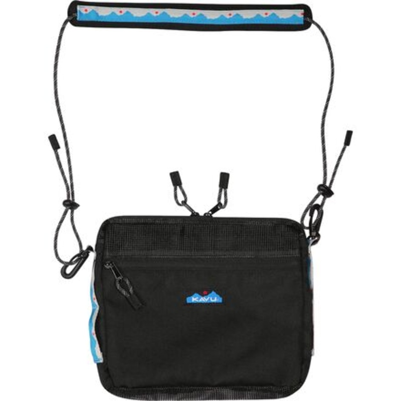 Seashore Crossbody Bag|Black|Cool Aqua|One Size