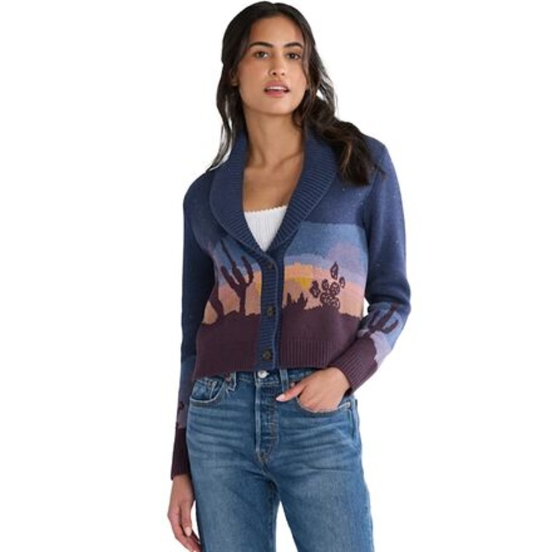 Western Scenic Cardigan – Women&apos;s