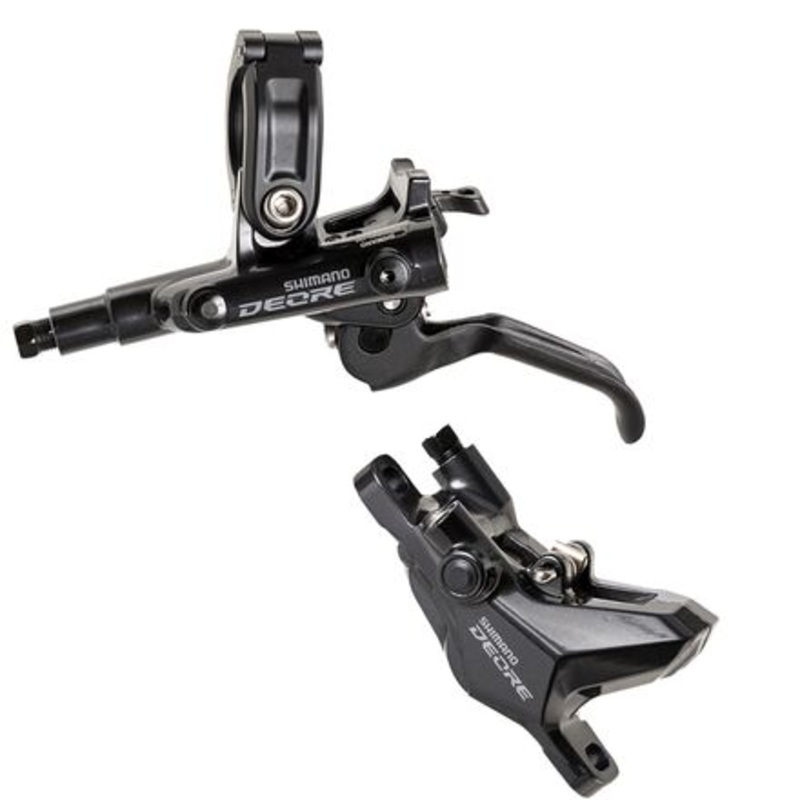 Deore BR-M6100 Disc Brake|Metallic|Front