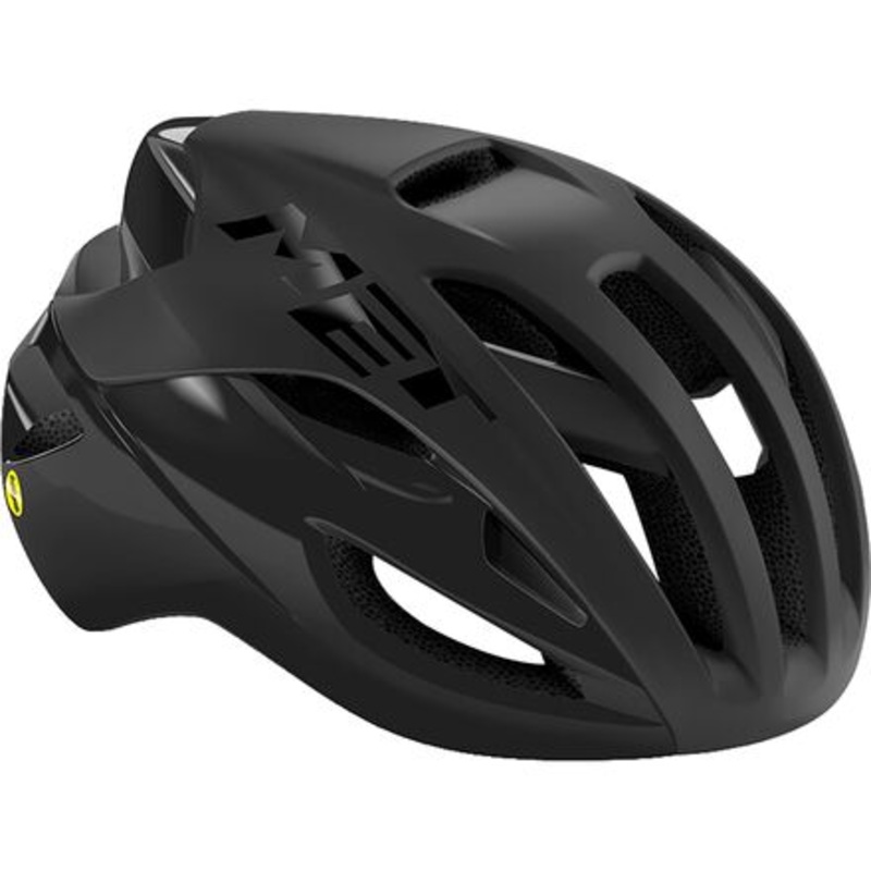 Rivale Mips Helmet|Black/Matt Glossy|Red Dahlia|S