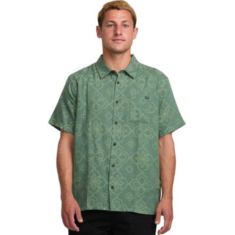 Sundays Jacquard Short-Sleeve Shirt – Men&apos;s