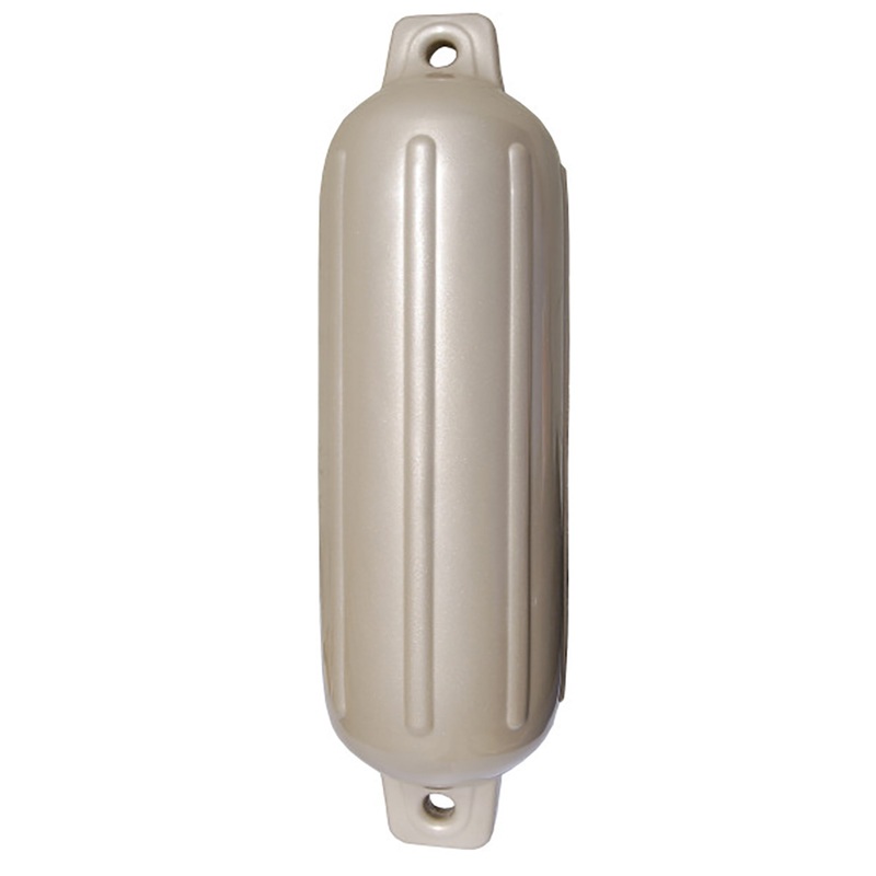 Taylor Made Storm Gard 5.5 x 20 Inflatable Vinyl Fender  Aurora Gold  Boat Box