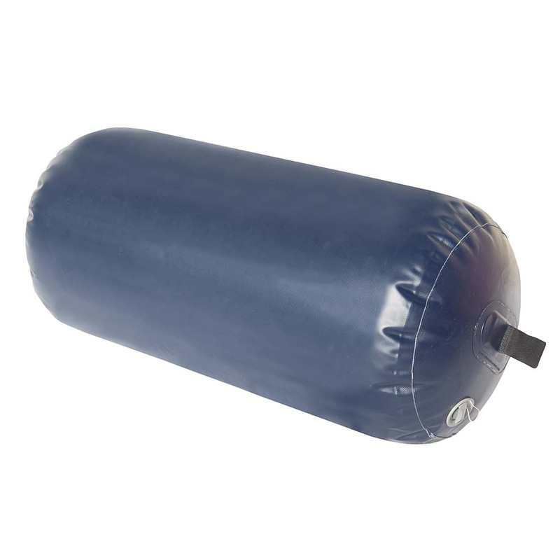 Taylor Made Super Duty Inflatable Yacht Fender  18 x 42  Navy  Boat Box