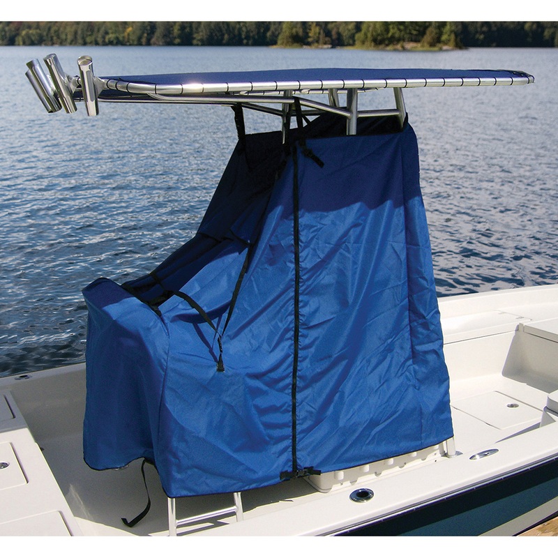 Taylor Made Universal T-Top Center Console Cover  Blue  Boat Box