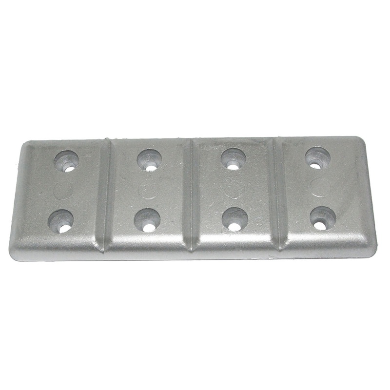 Tecnoseal TEC-40 Hull Plate Anode  Zinc  Boat Box