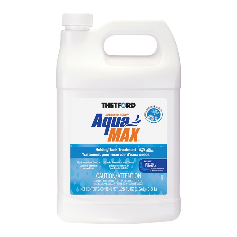 Thetford AquaMax Holding Tank Treatment  1 Gallon  Spring Shower Scent  Boat Box