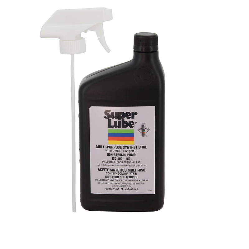 Super Lube Food Grade Synthetic Oil  1qt Trigger Sprayer  Boat Box