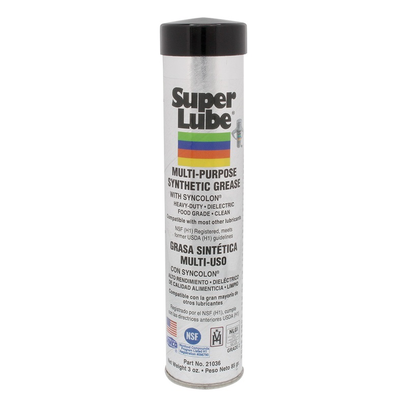 Super Lube Multi-Purpose Synthetic Grease w/Syncolon  3oz Cartridge  Boat Box