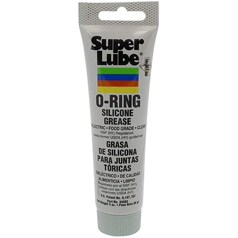 Super Lube O-Ring Silicone Grease  3oz Tube  Boat Box
