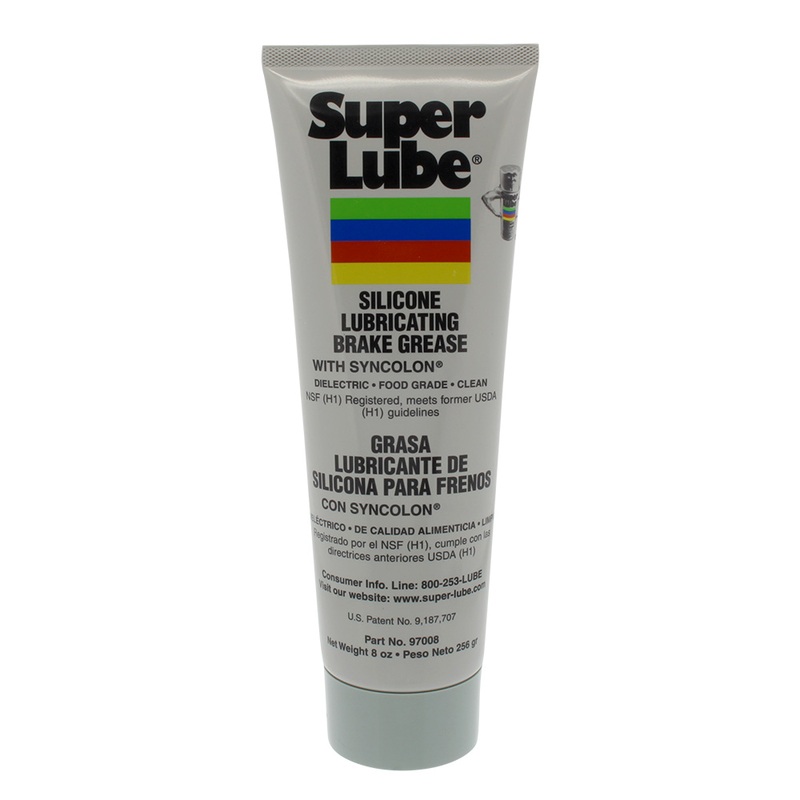 Super Lube Silicone Lubricating Brake Grease w/Syncolon  8oz Tube  Boat Box
