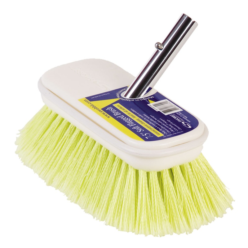 Swobbit 7.5 Soft Flagged Brush  Yellow  Boat Box